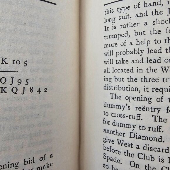 Lenz On Bridge By Sidney Lenz A Star Book Classic Bridge Manual Antiquarian 1926 - Picture 5 of 6